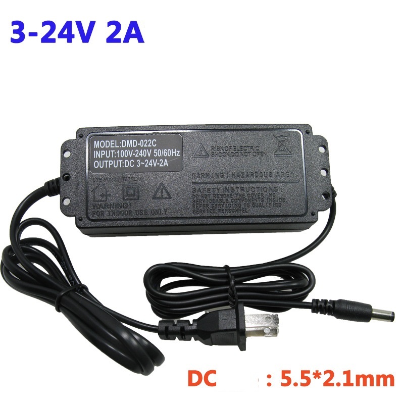 3-24V 2ALed Digital Display Power Adapter - Image 6