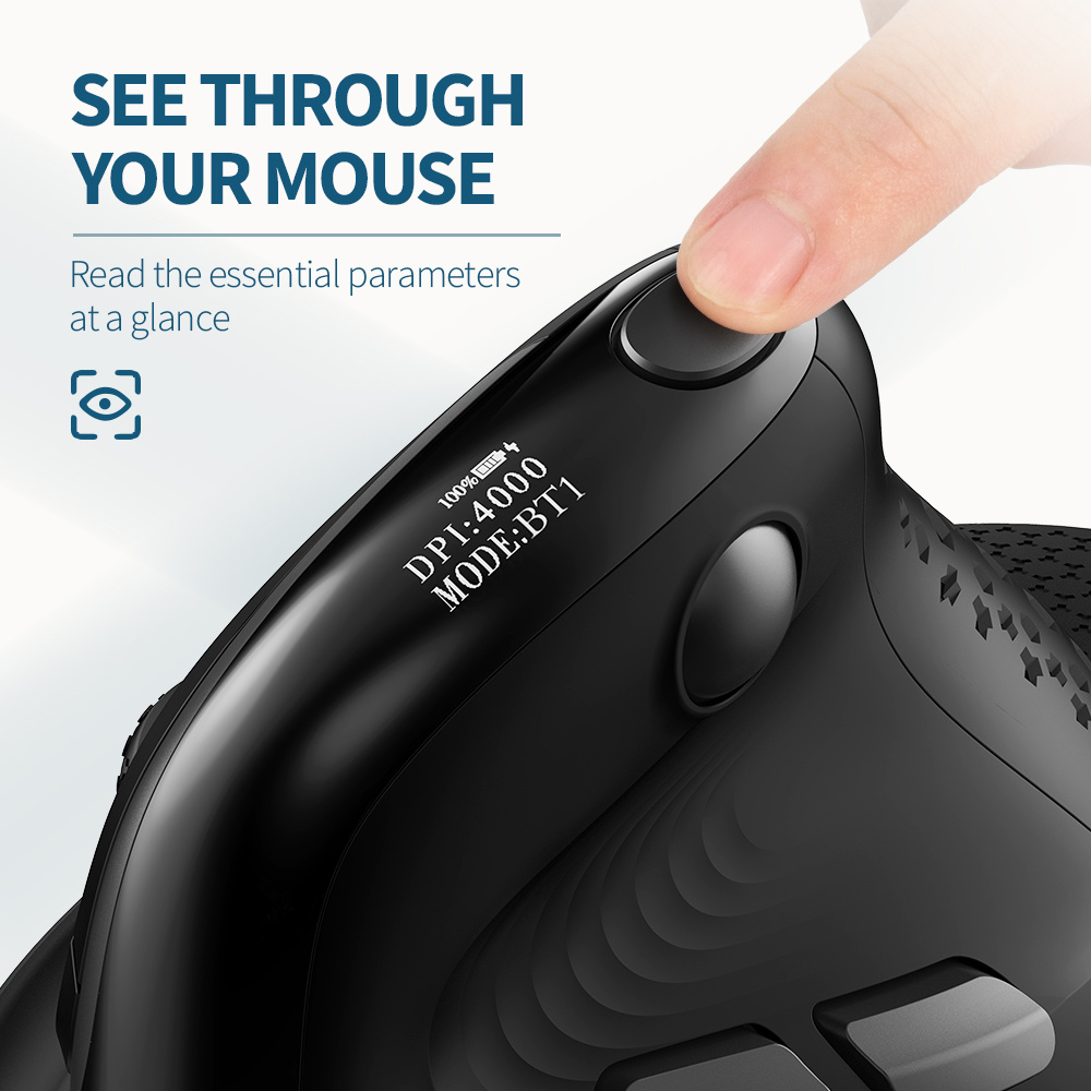 Three-mode Bluetooth Rechargeable Mouse - Image 4