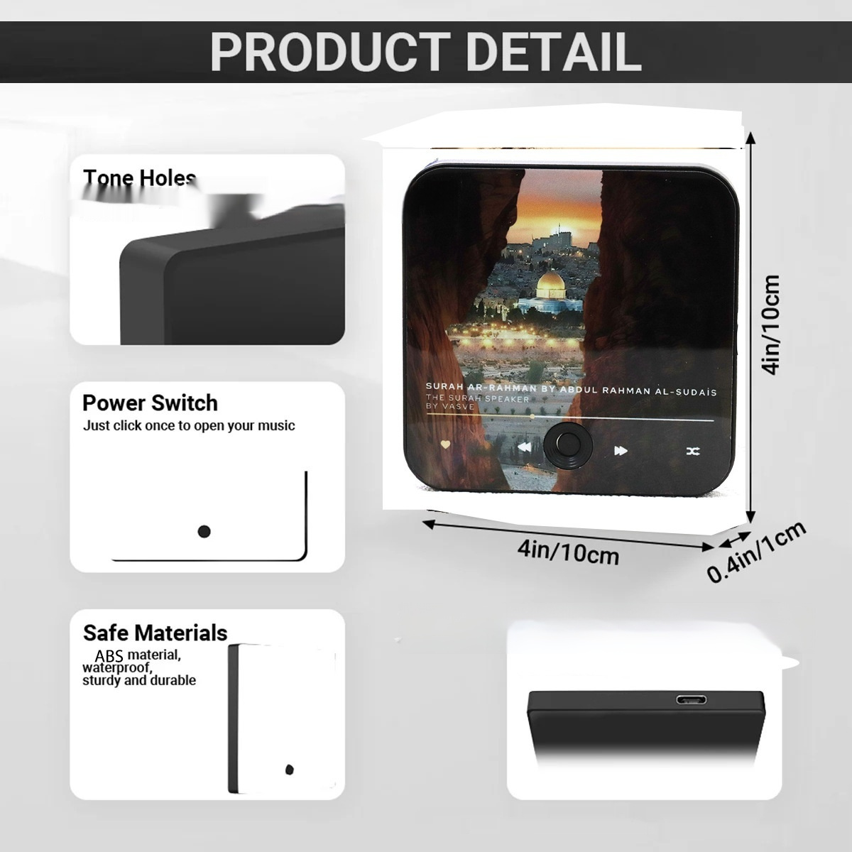 In Stock Music Box Refridgerator Magnets Quran - Image 2