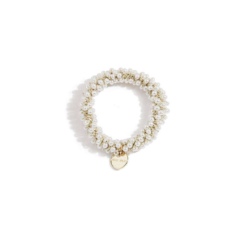 Elegant Headband Pearl Crystal Hair Tie Women - Image 7