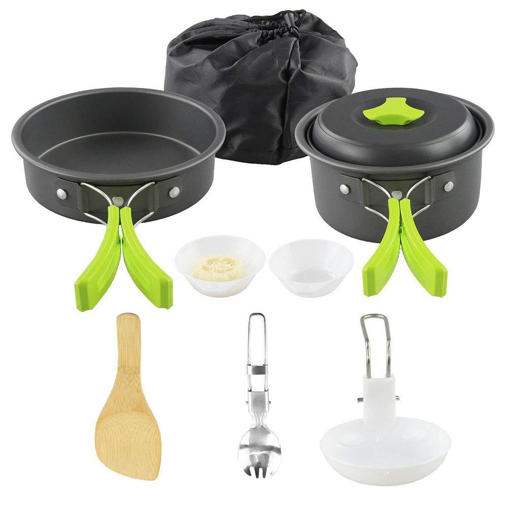 Camping Cookware Kit Outdoor Cooking - Image 7