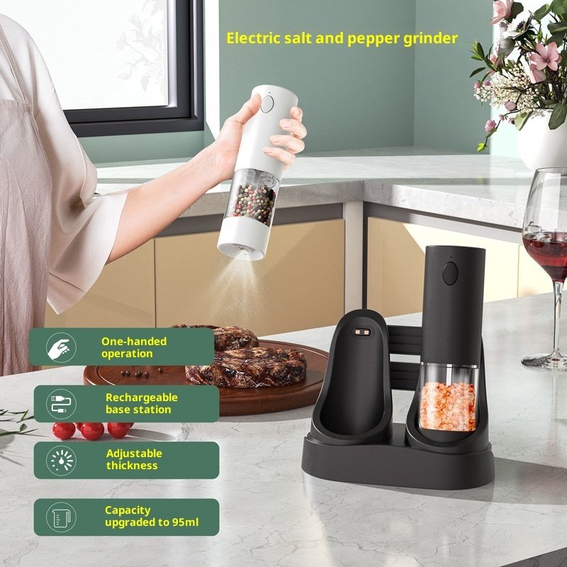 Gravity Sensing Electric Pepper Grinder
