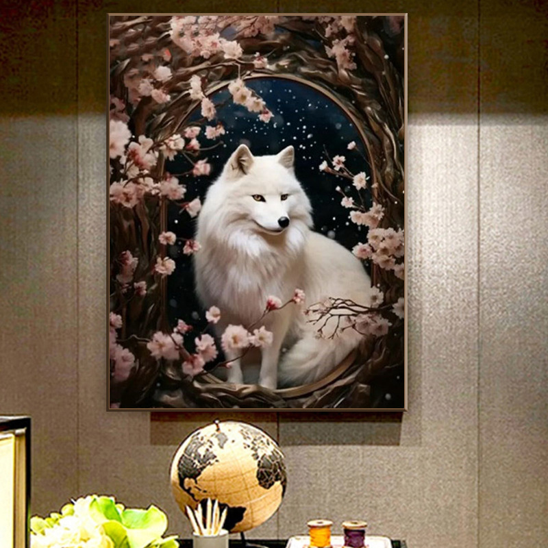 Animal Diamond Handmade Painting