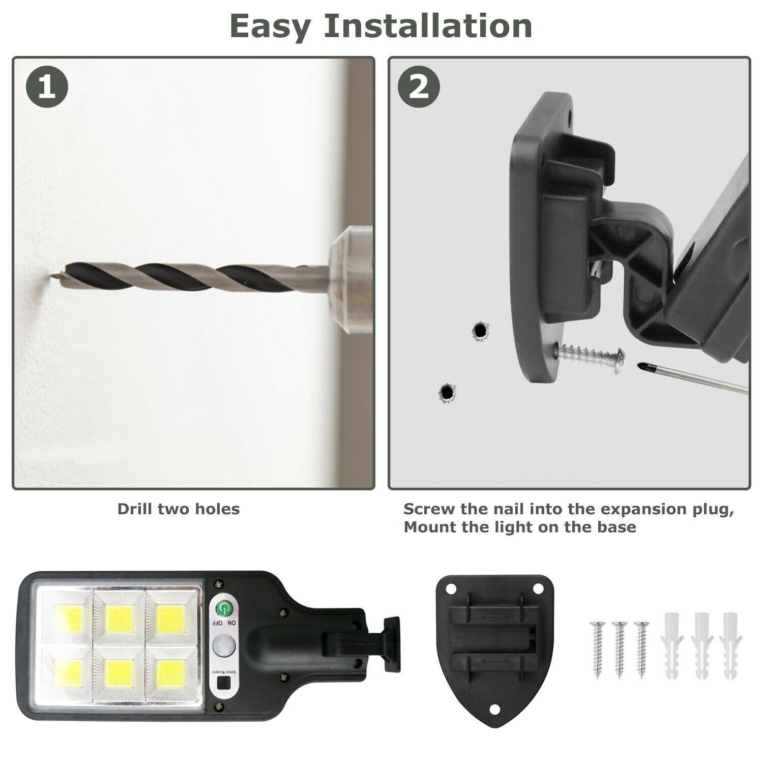 LED Solar Motion Sensor Light - Image 6