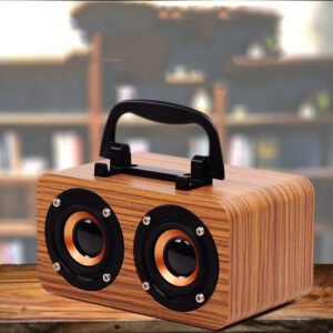 Wooden Wireless Bluetooth Speaker For Outdoor