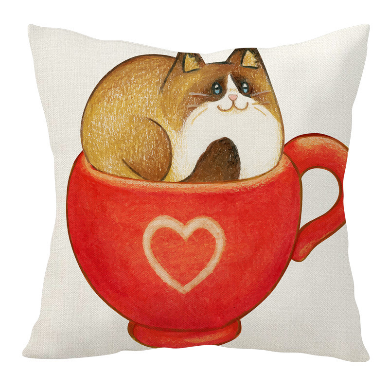 Nordic Linen Breathable Living Room Sofa Pillowcase - Image 4