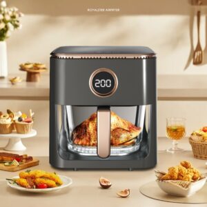 Large-capacity Visual Panoramic Air Fryer