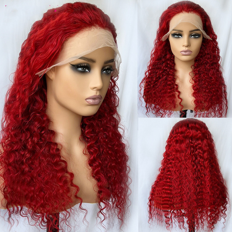 Red Deep Wave Human Hair - Image 2