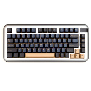 Blue Keycap Two Color Ergonomic