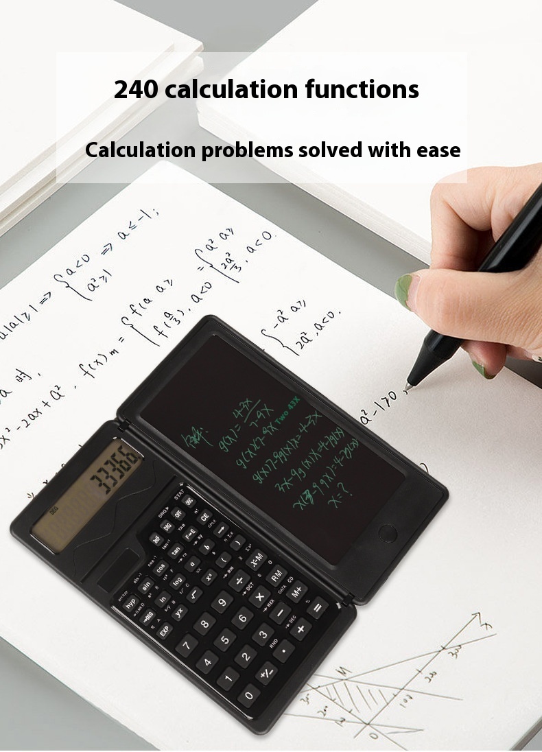 Calculator Solar Handwriting Board Computer - Image 6